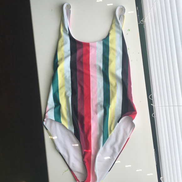 Rue21 Other - Size Medium one-piece striped bikini